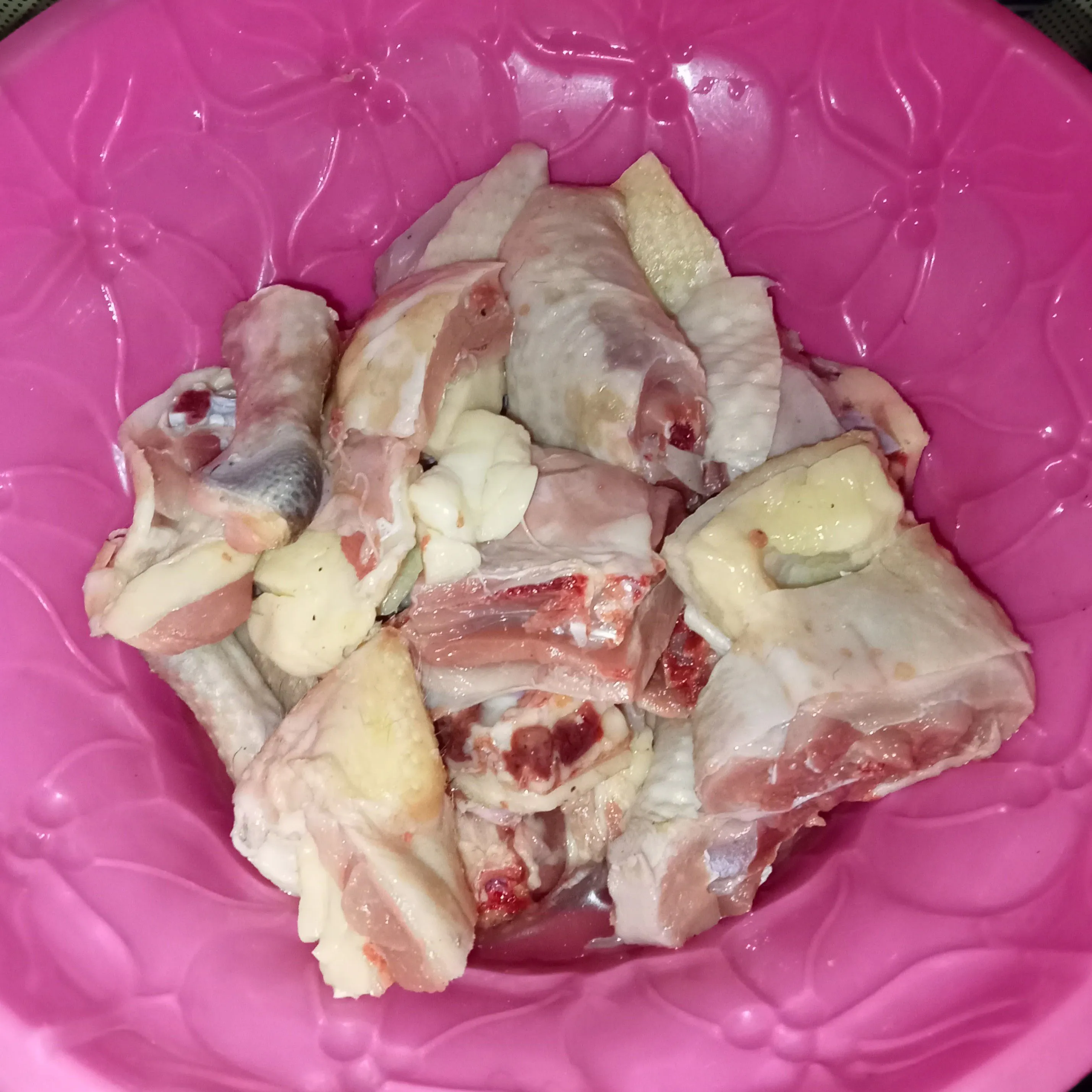 Step 1 Ayam Kampung Bumbu Kuning