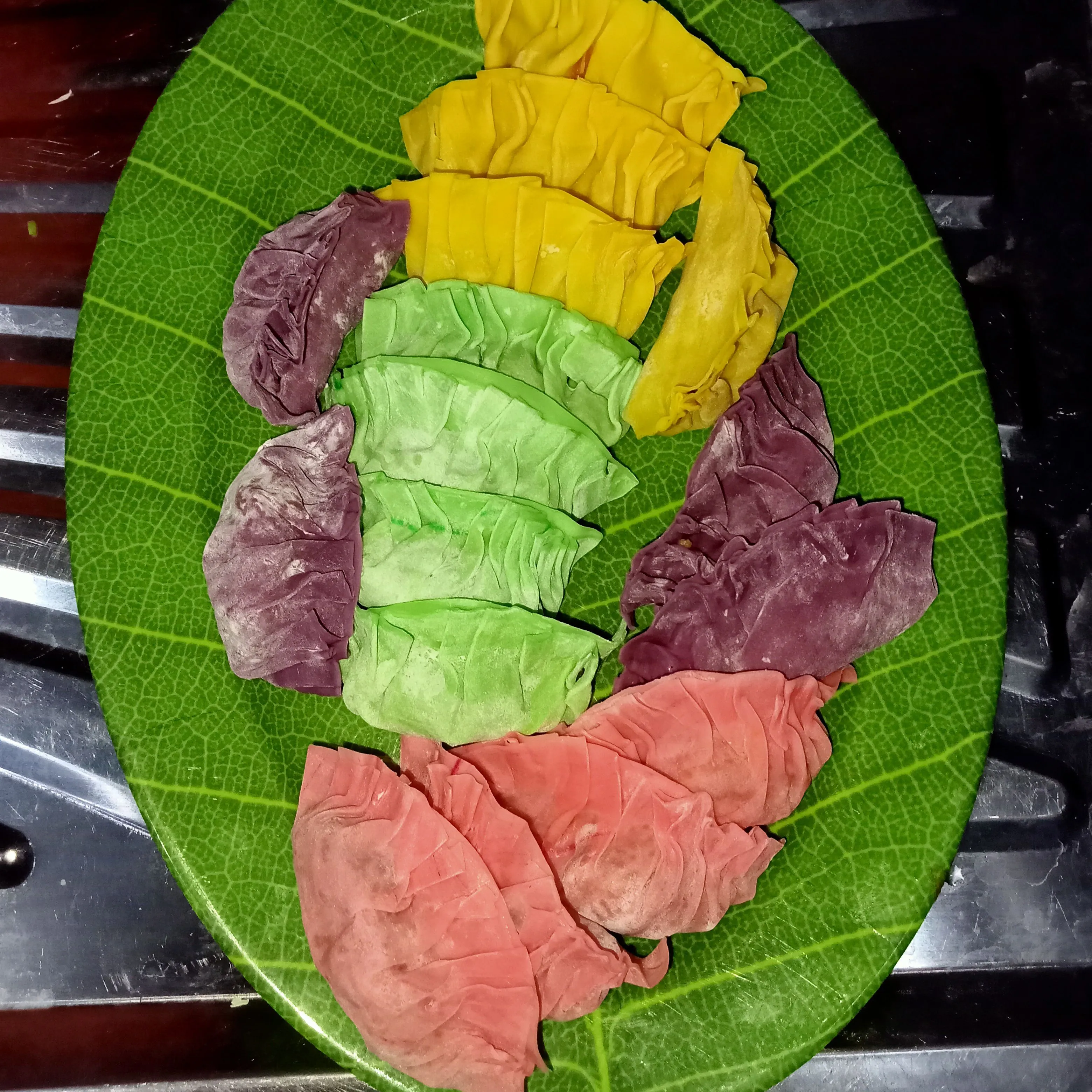 Step 6 Gyoza Nasi Goreng Kambing