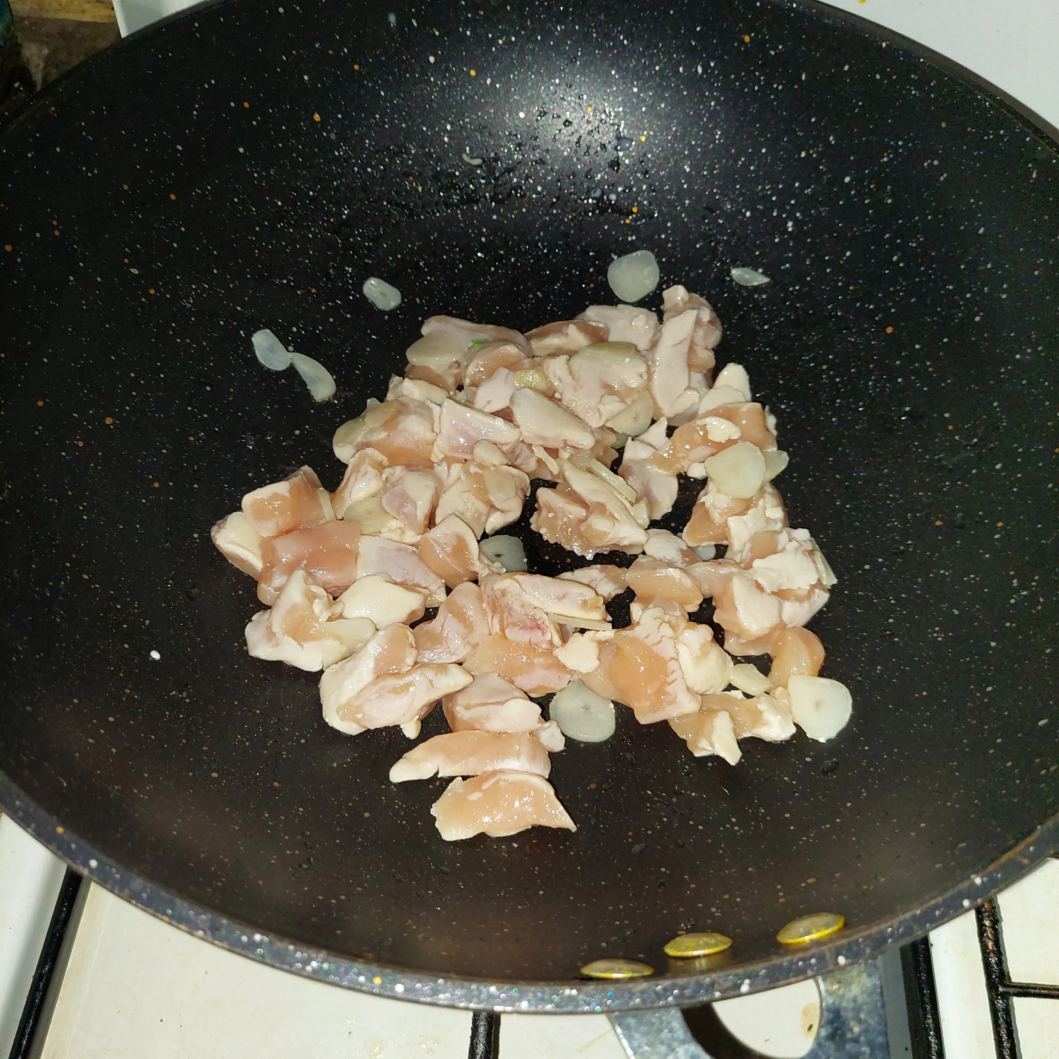 Step 4 Cah Kangkung Ayam Saos Teriyaki