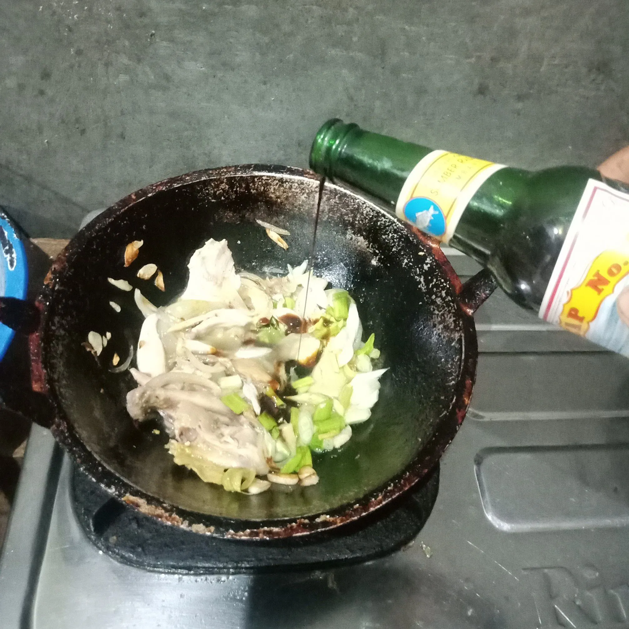 Step 5 Ayam Suwir Bumbu Kecap