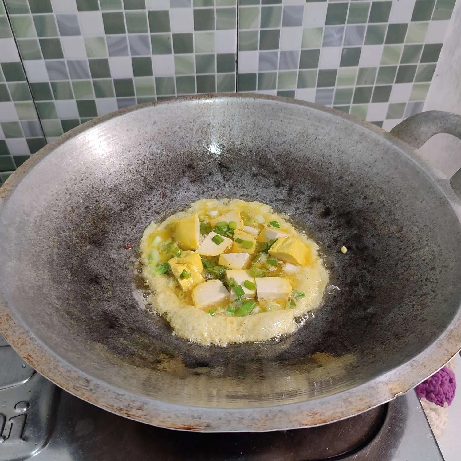 Step 3 Telur Dadar Tahu Balado