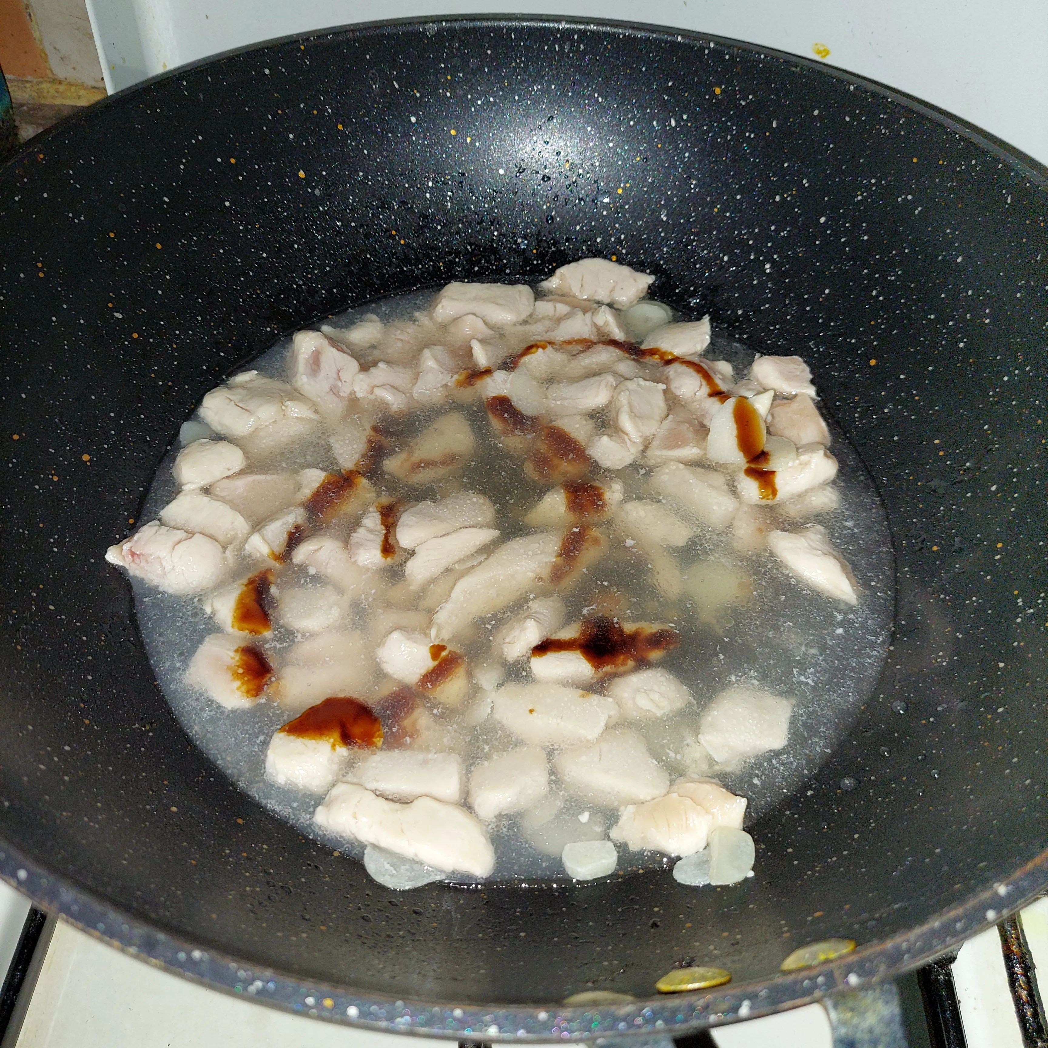 Step 5 Cah Kangkung Ayam Saos Teriyaki