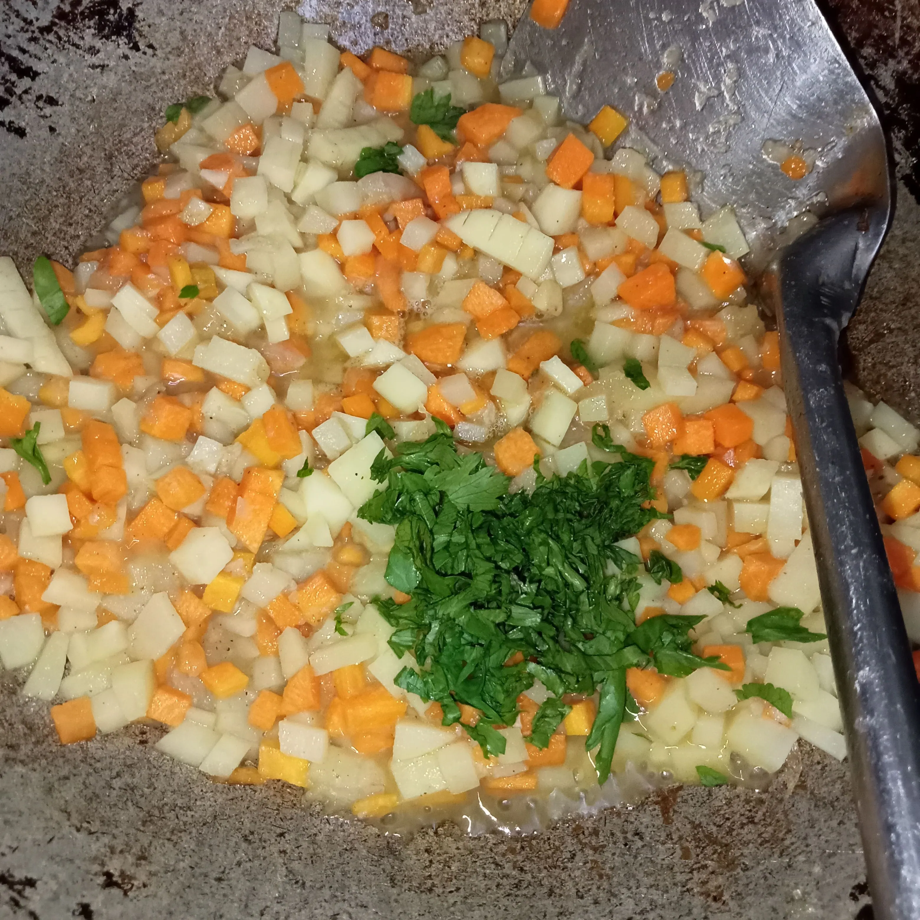 Step 4 Pastel Sayur