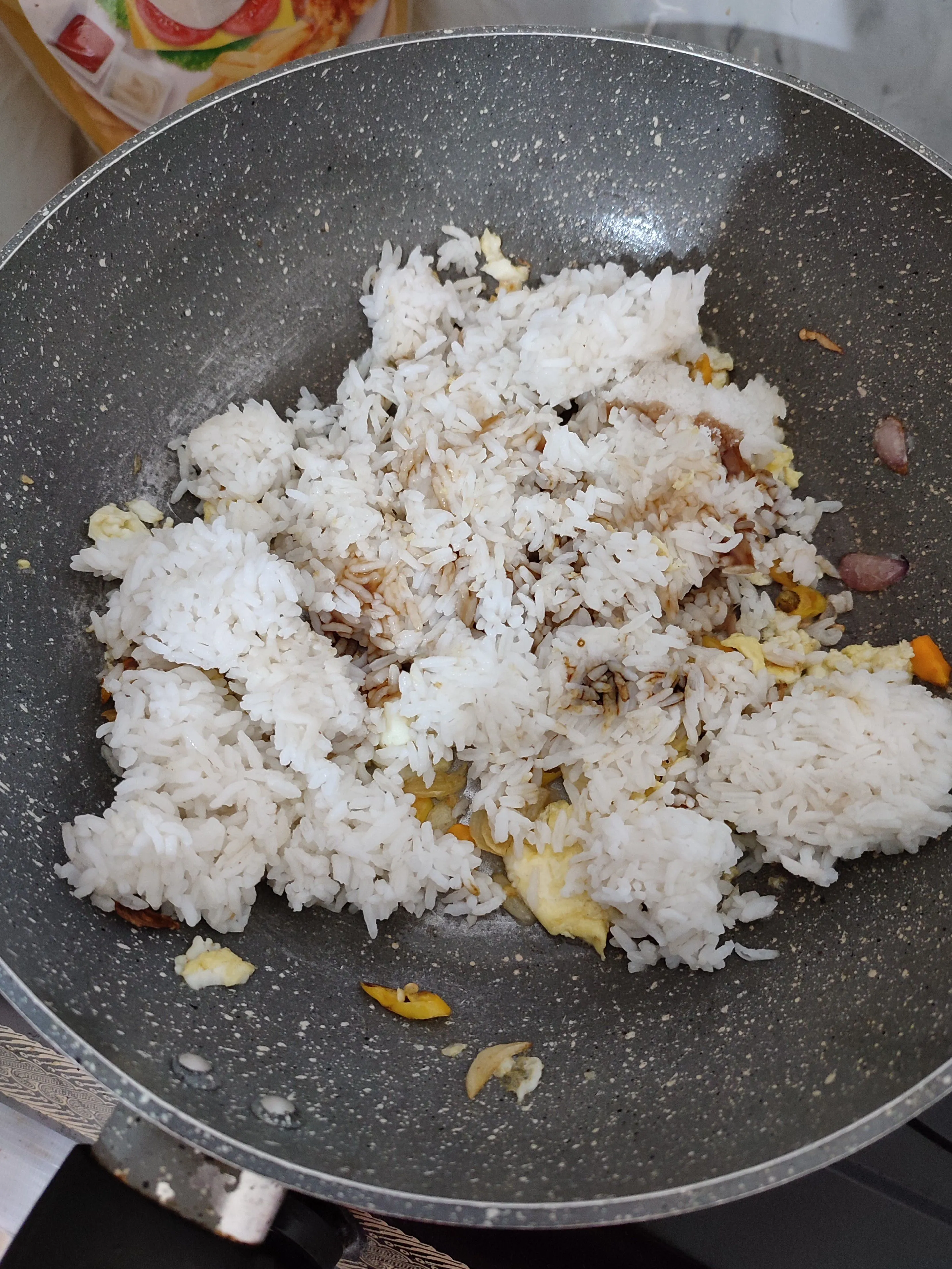 Step 4 Nasi Goreng Kampung Teri Medan