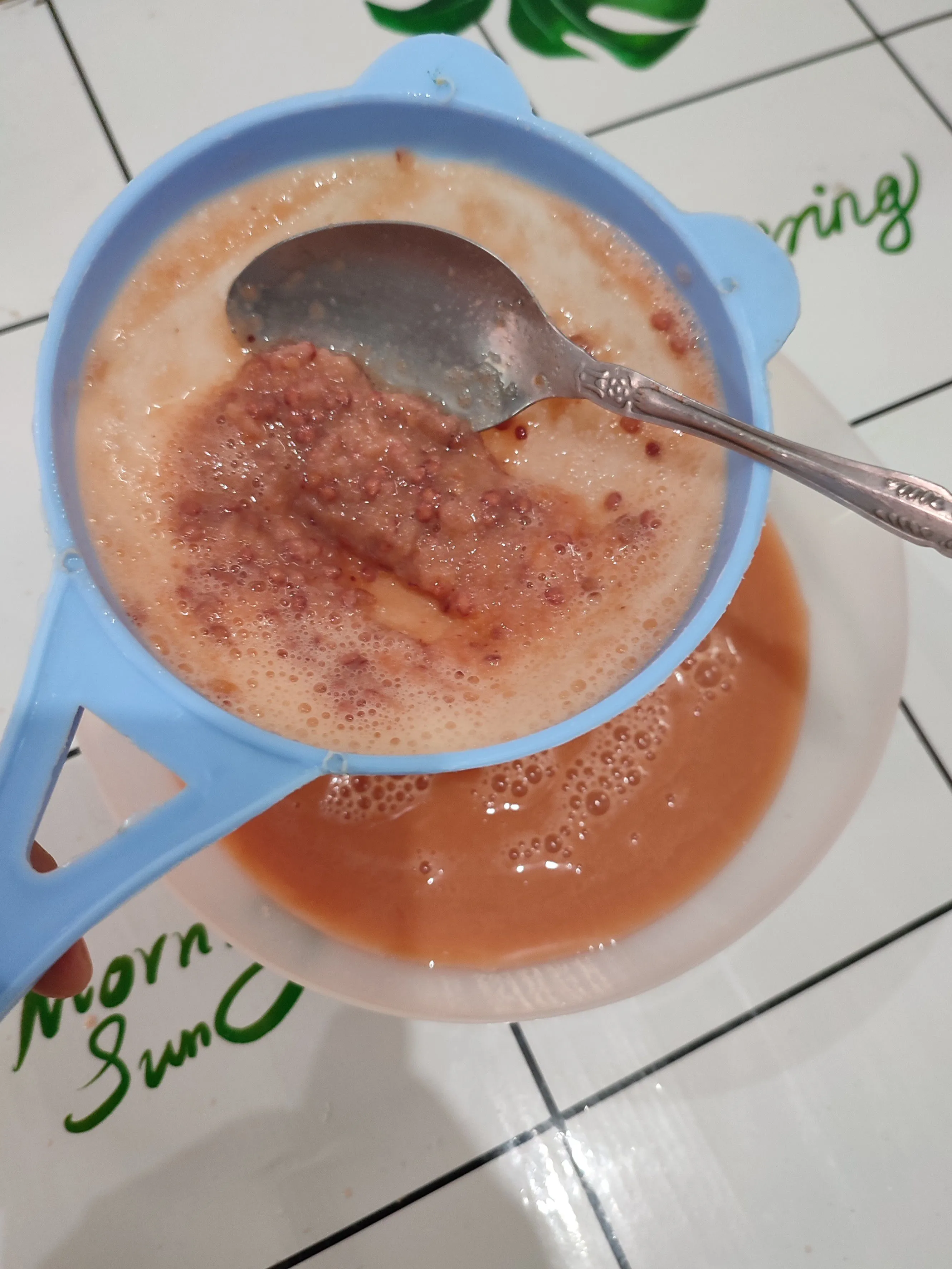 Step 4 Tamarillo Juice