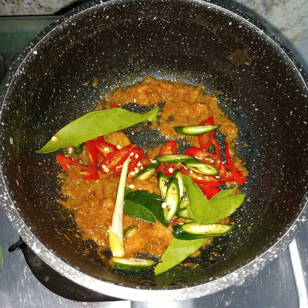 Step 2 Cecek Kuah Santan