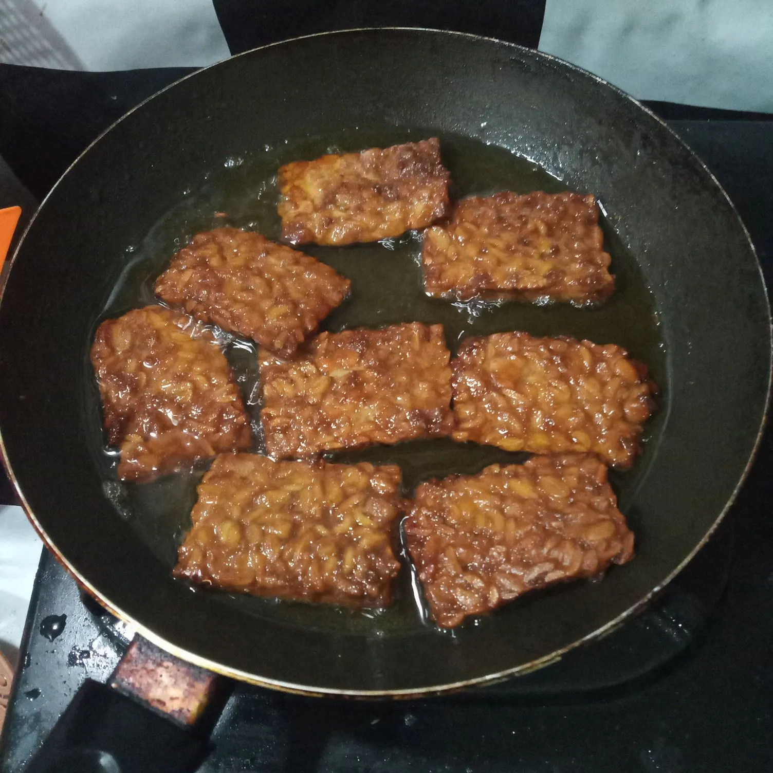Step 6 Tempe Bacem Air Kelapa