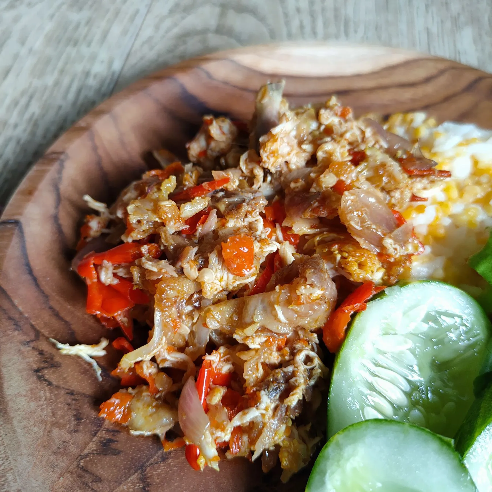 Step 5 Ayam Tumbuk