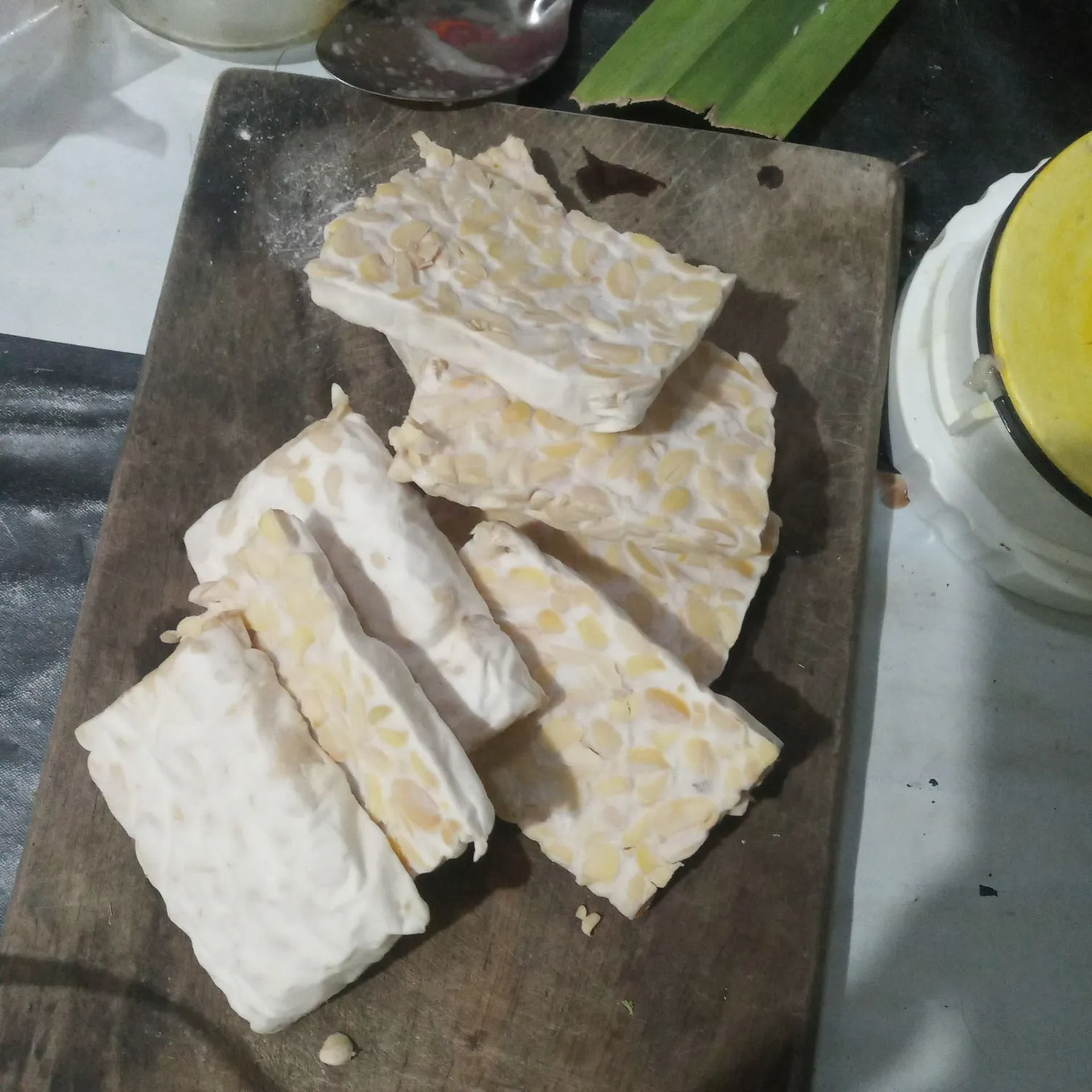 Step 1 Tempe Bacem Air Kelapa