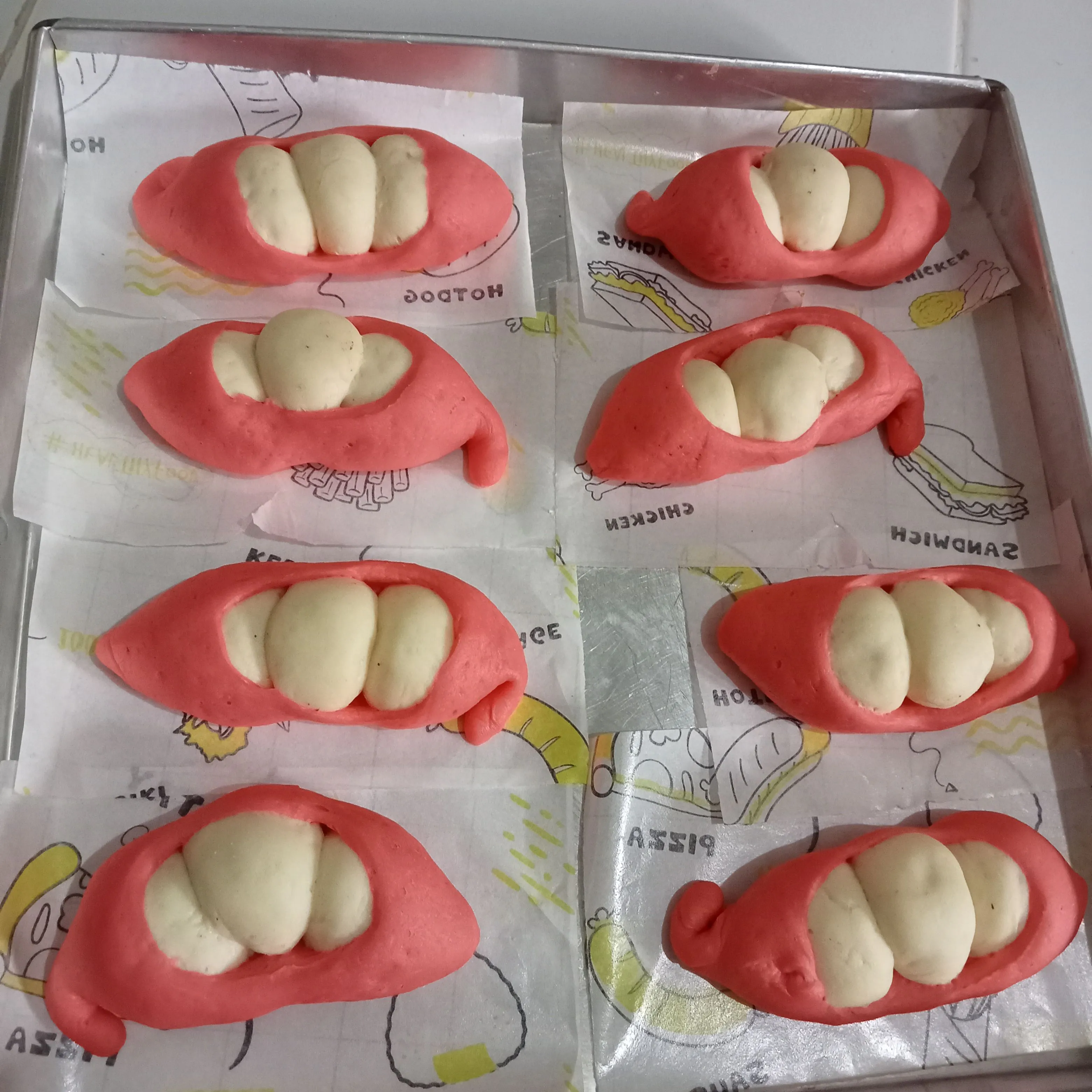 Step 8 Bakpao Kacang Polong Merdeka