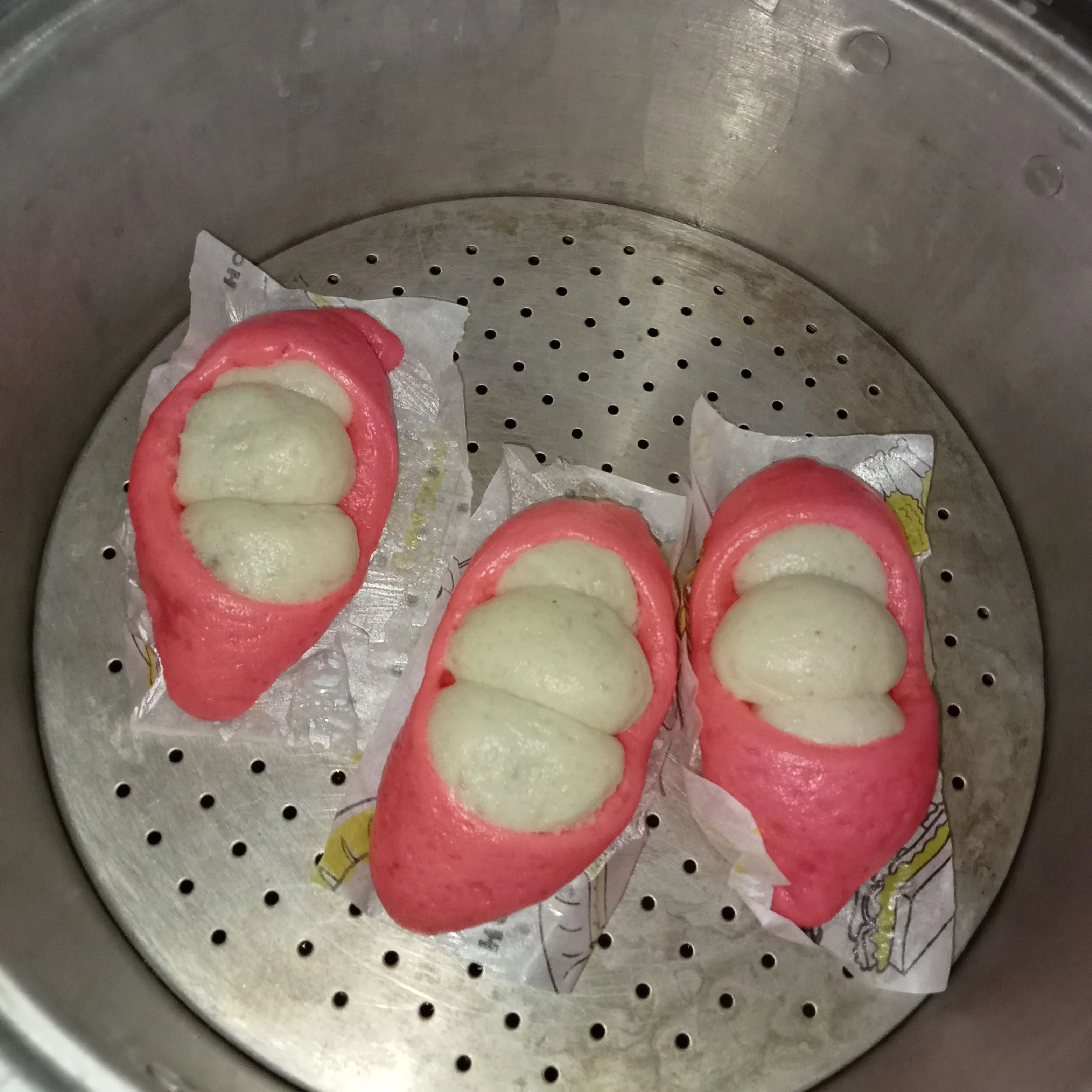 Step 9 Bakpao Kacang Polong Merdeka