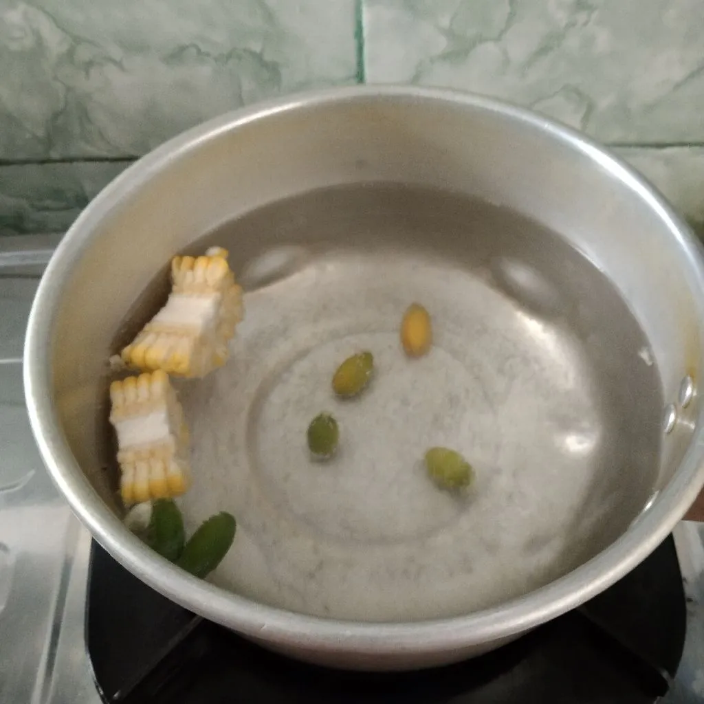 Step 1 Sayur Asam Bumbu iris