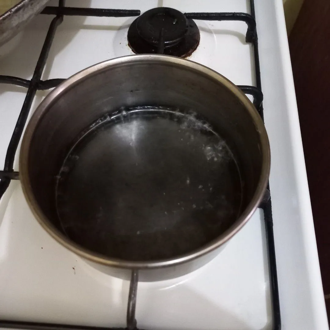 Step 1 Ramyeon Mozarella