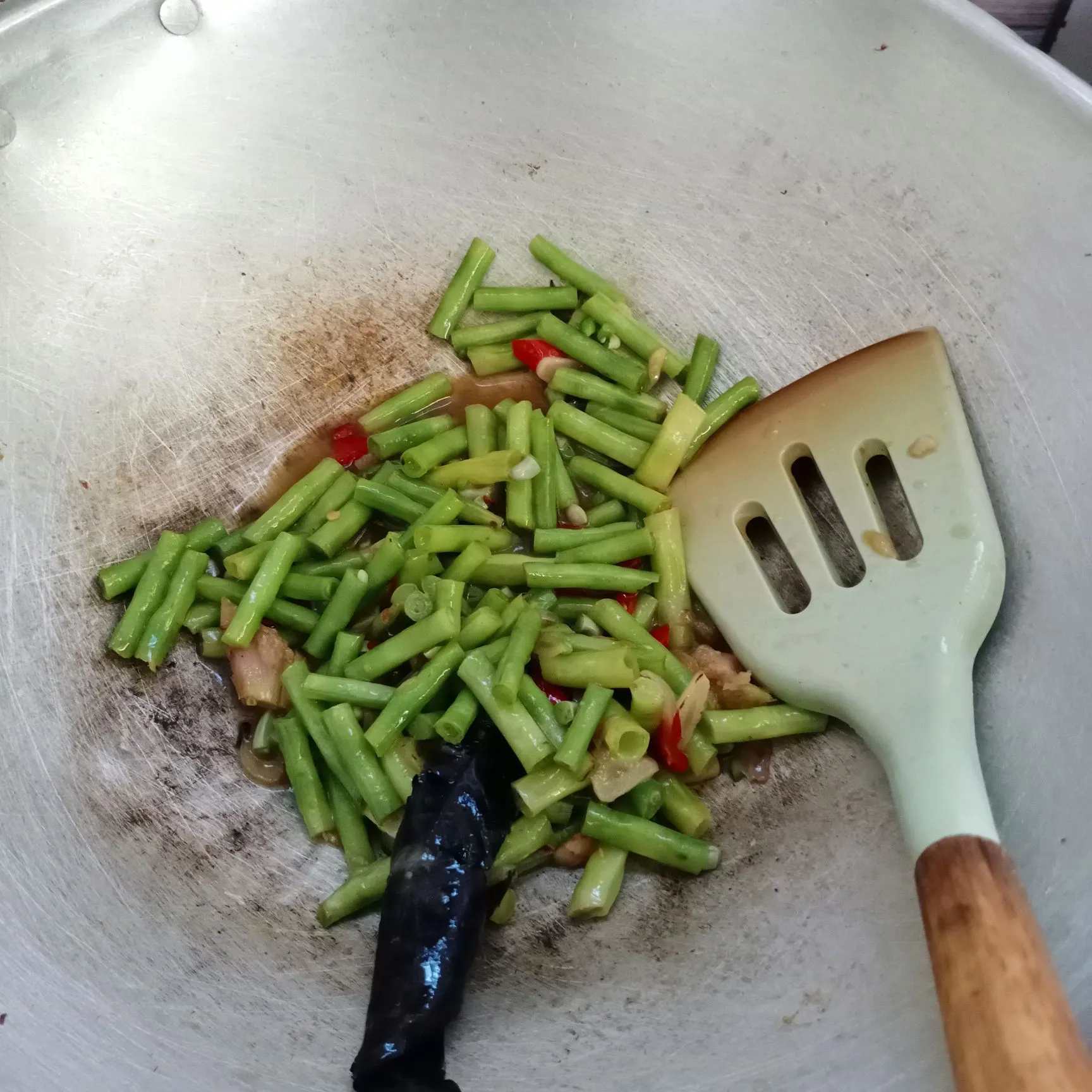 Step 5 Kacang Panjang Saus Tiram
