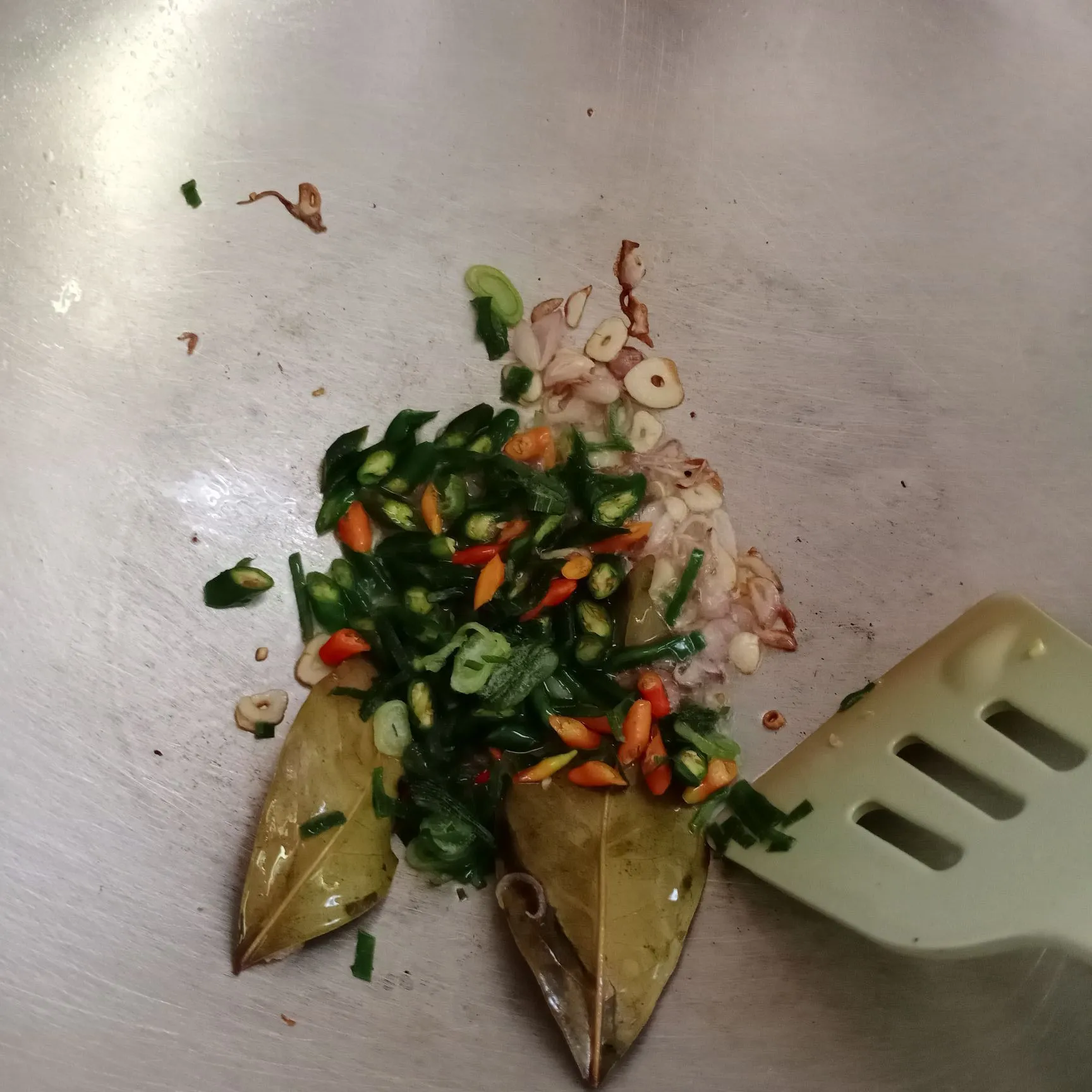 Step 4 Oreg Tempe Tomat Cabe Hijau