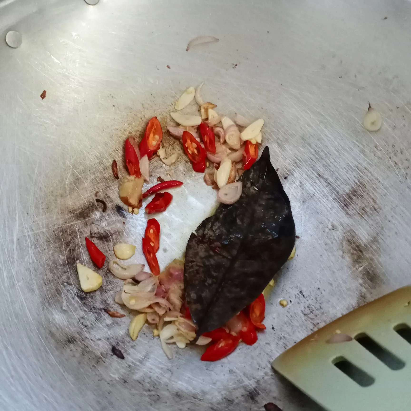 Step 2 Kacang Panjang Saus Tiram