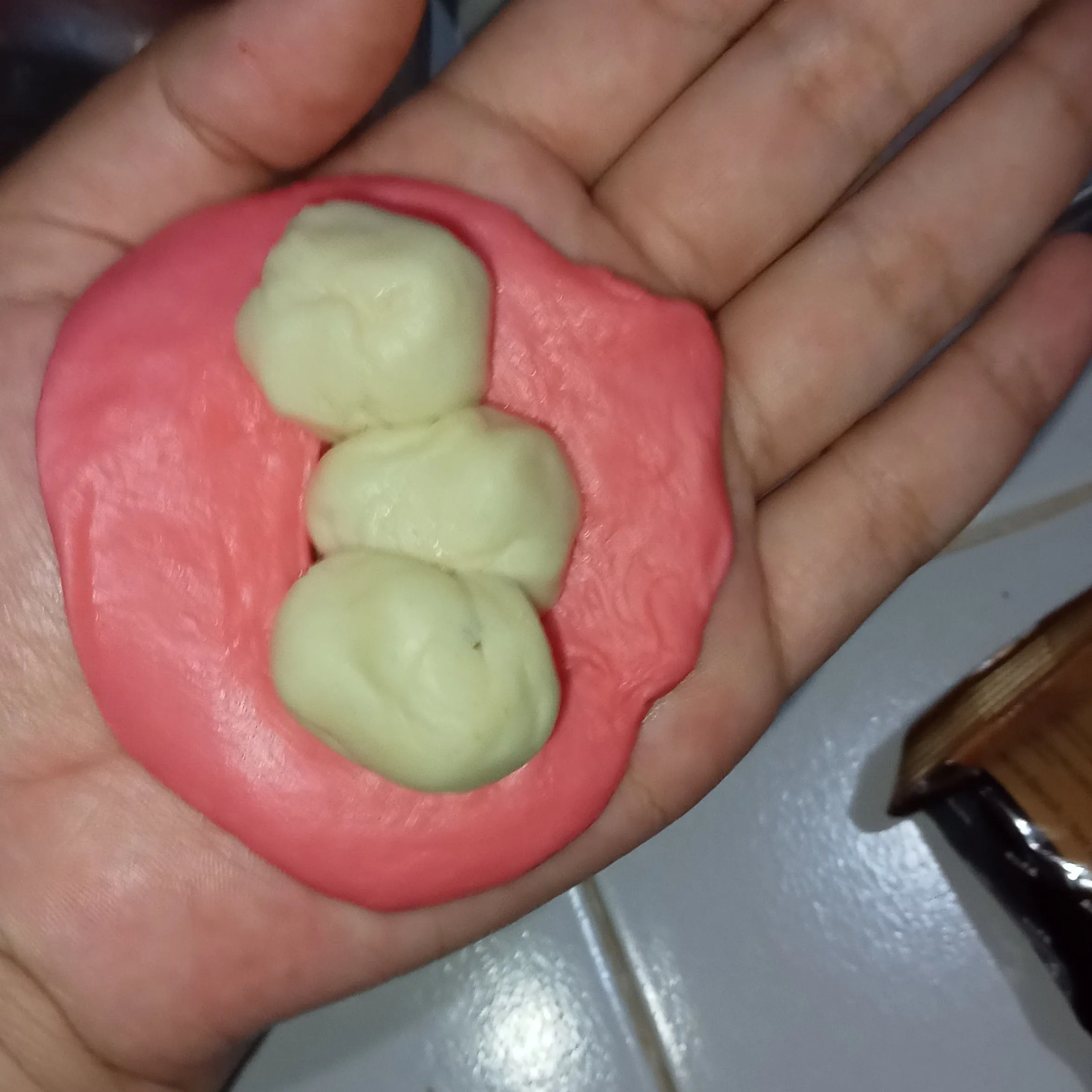 Step 7 Bakpao Kacang Polong Merdeka
