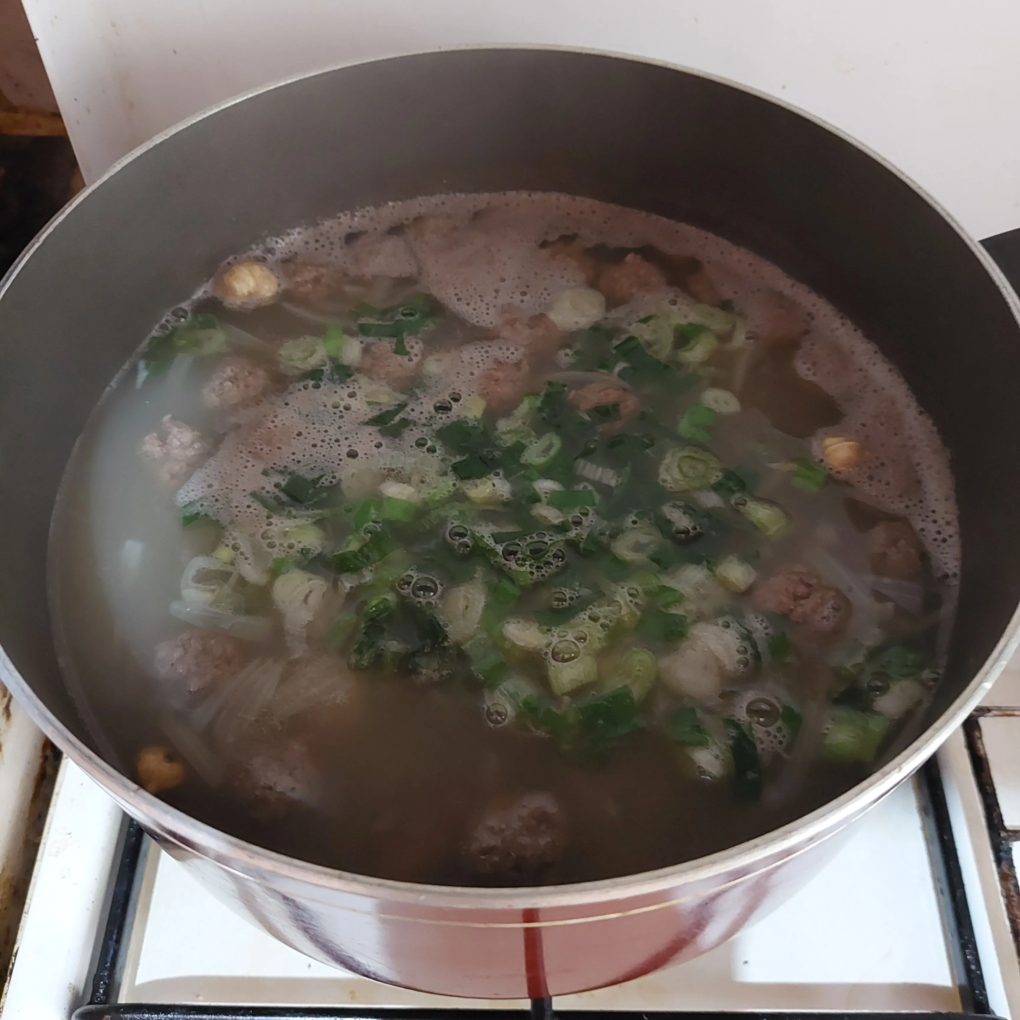 Step 7 Sop Kacang Merah Daging Cincang