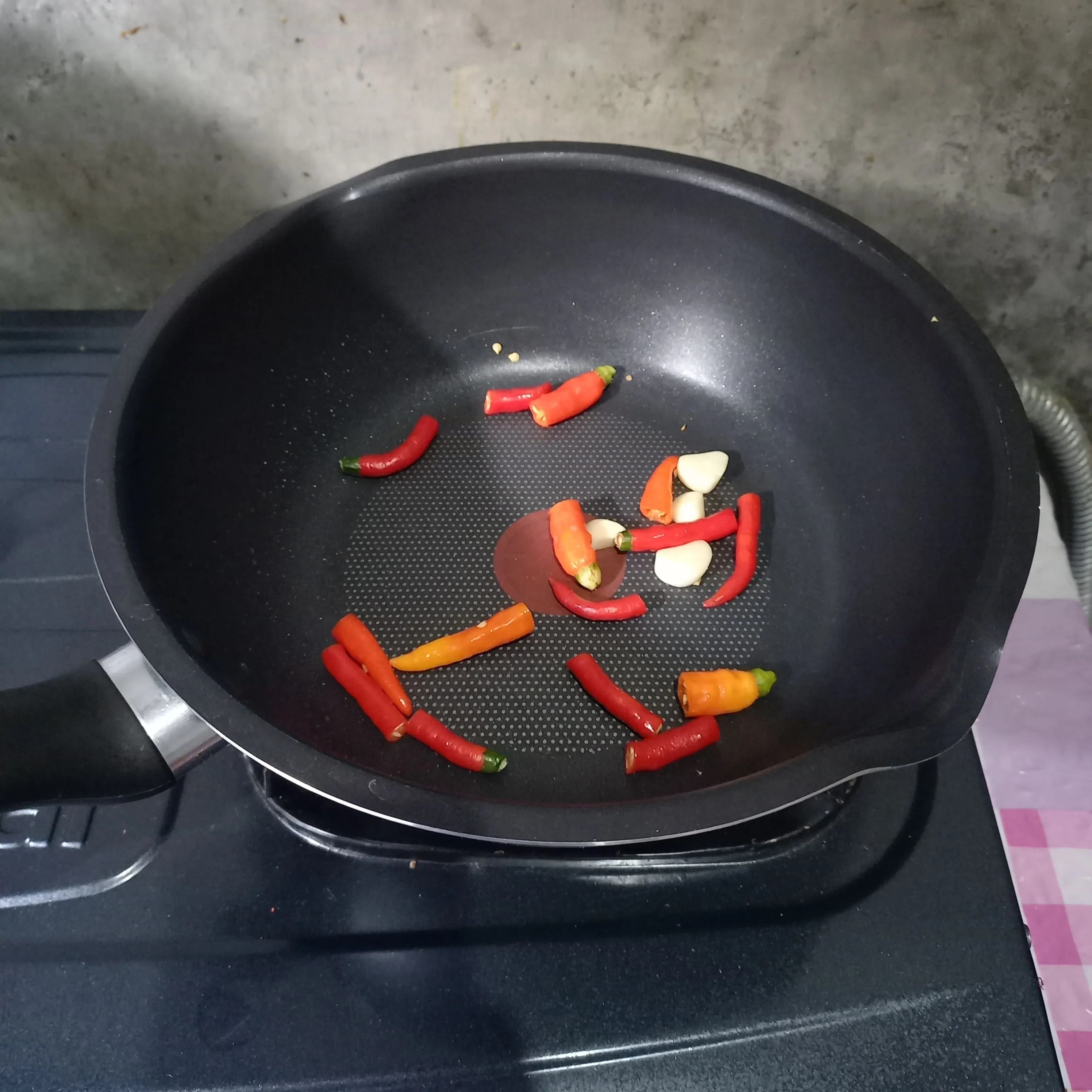 Step 2 Nasi Telur Geprek