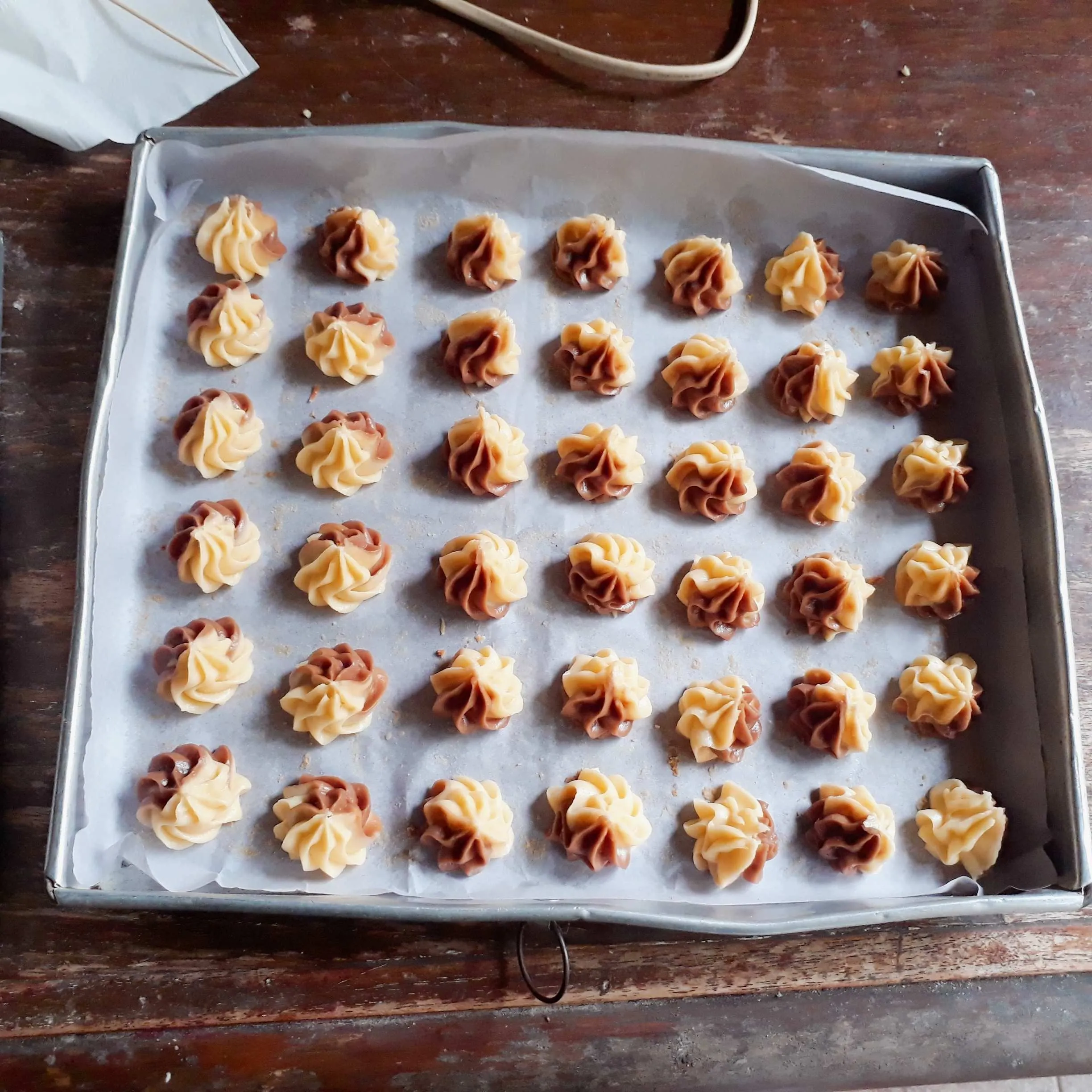 Step 5 Soes Kering Duo