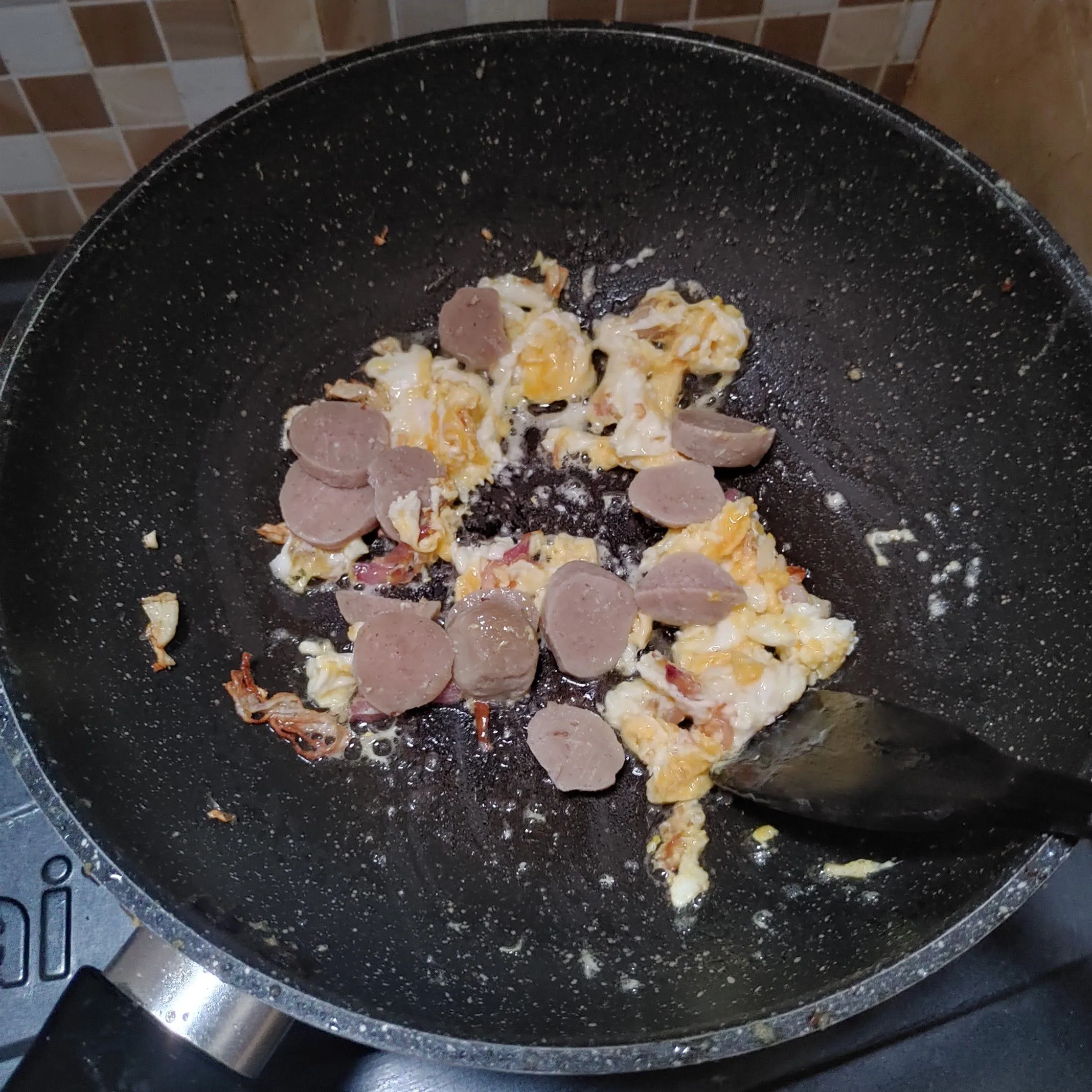 Step 3 Nasi Goreng Bakso Telur