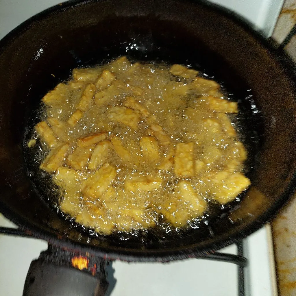 Step 2 Kikil Tempe Cabe Hijau