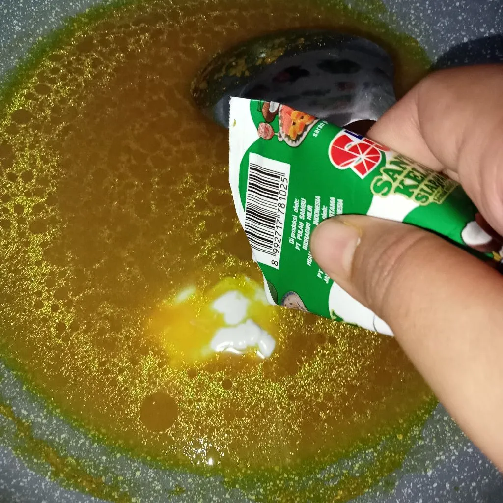 Step 2 Tempe Kuah Santan