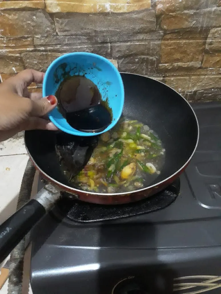 Step 4 Telur Ceplok Masak Kecap