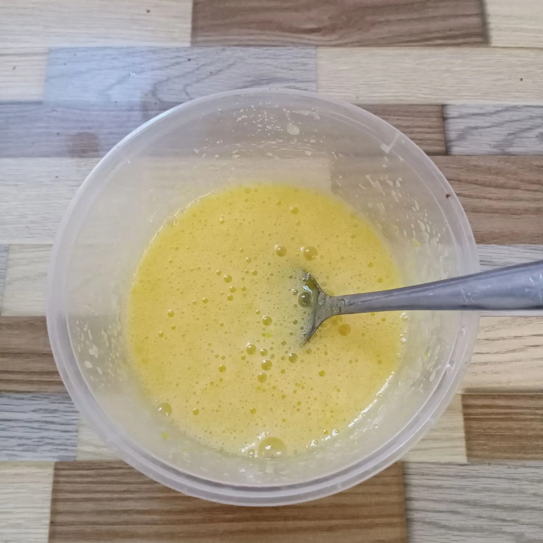 Step 1 Untir-untir Pandan Mocca