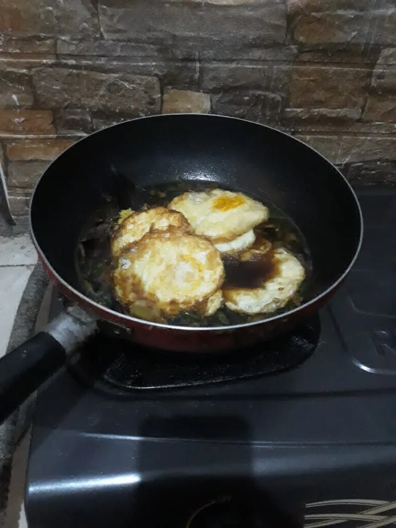 Step 5 Telur Ceplok Masak Kecap