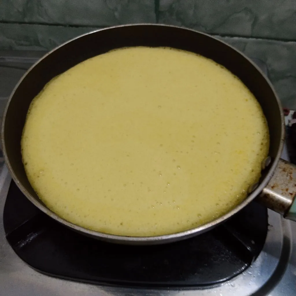 Step 6 Bika Ambon Teflon