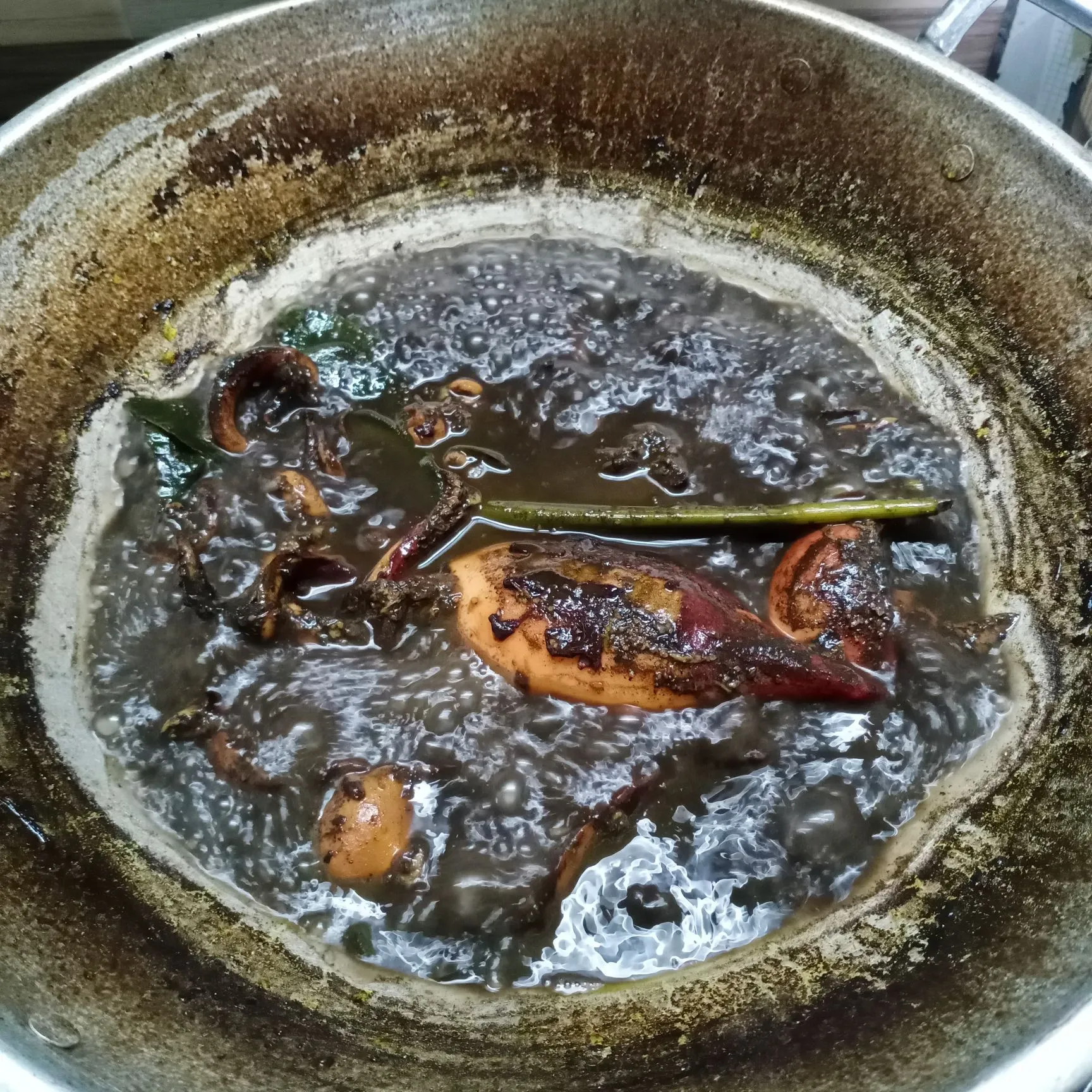 Step 6 Cumi Hitam Bumbu Kemiri