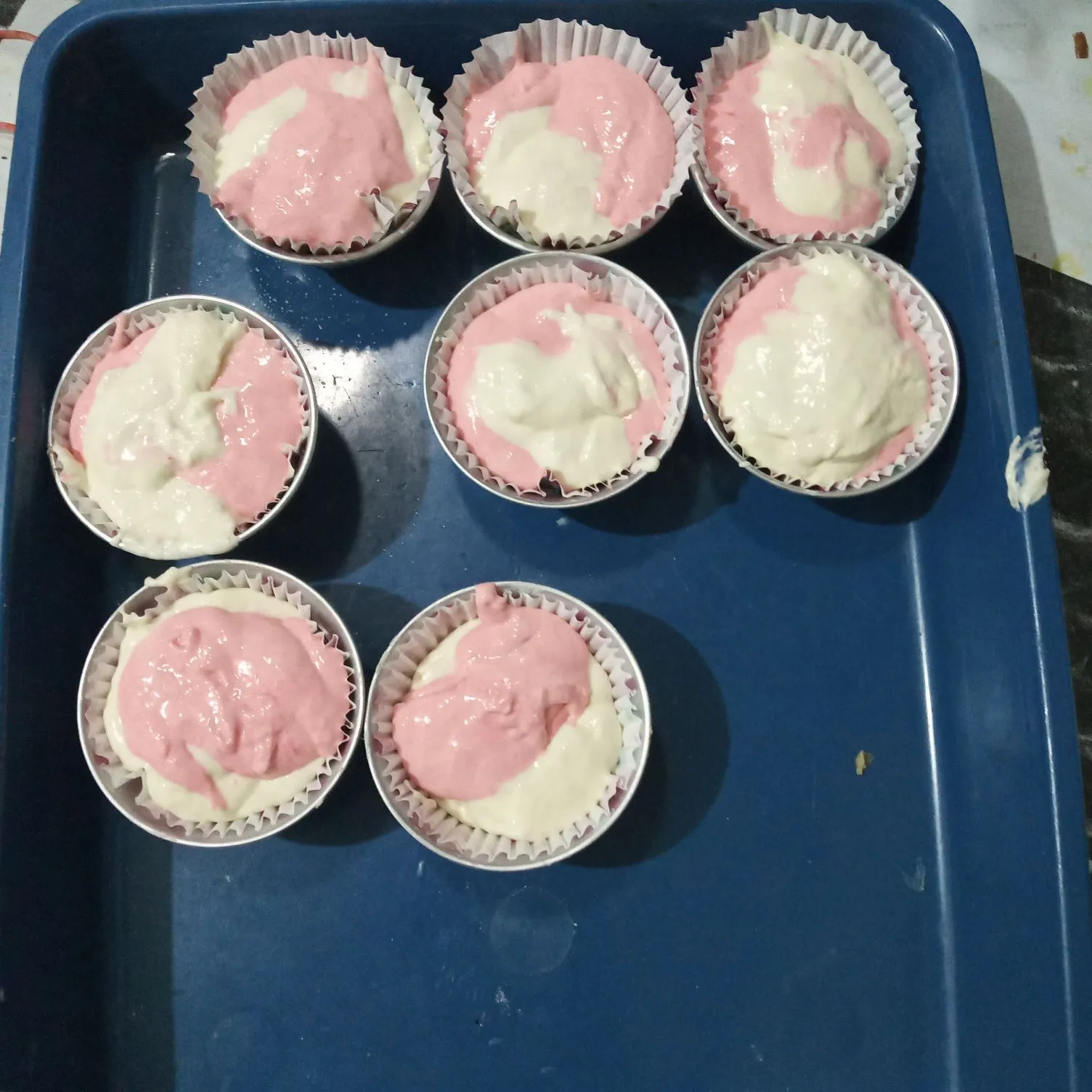 Step 5 Bolu Kukus Air Kelapa