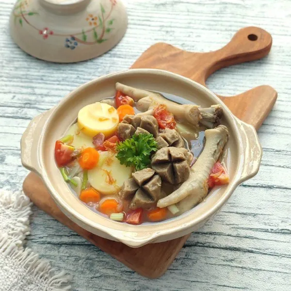 Sup Bakso Tofu Ceker Ayam