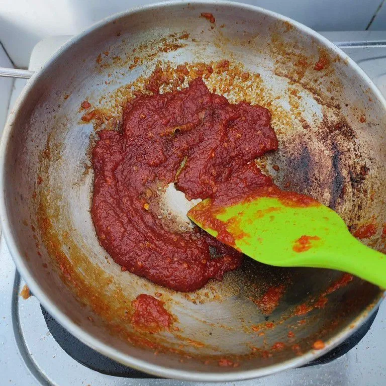 Step 4 Kering Teri Kacang Pedas Manis