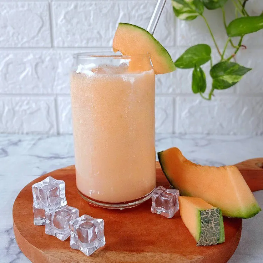 Rock Melon Jus (Cantaloupe Juice)