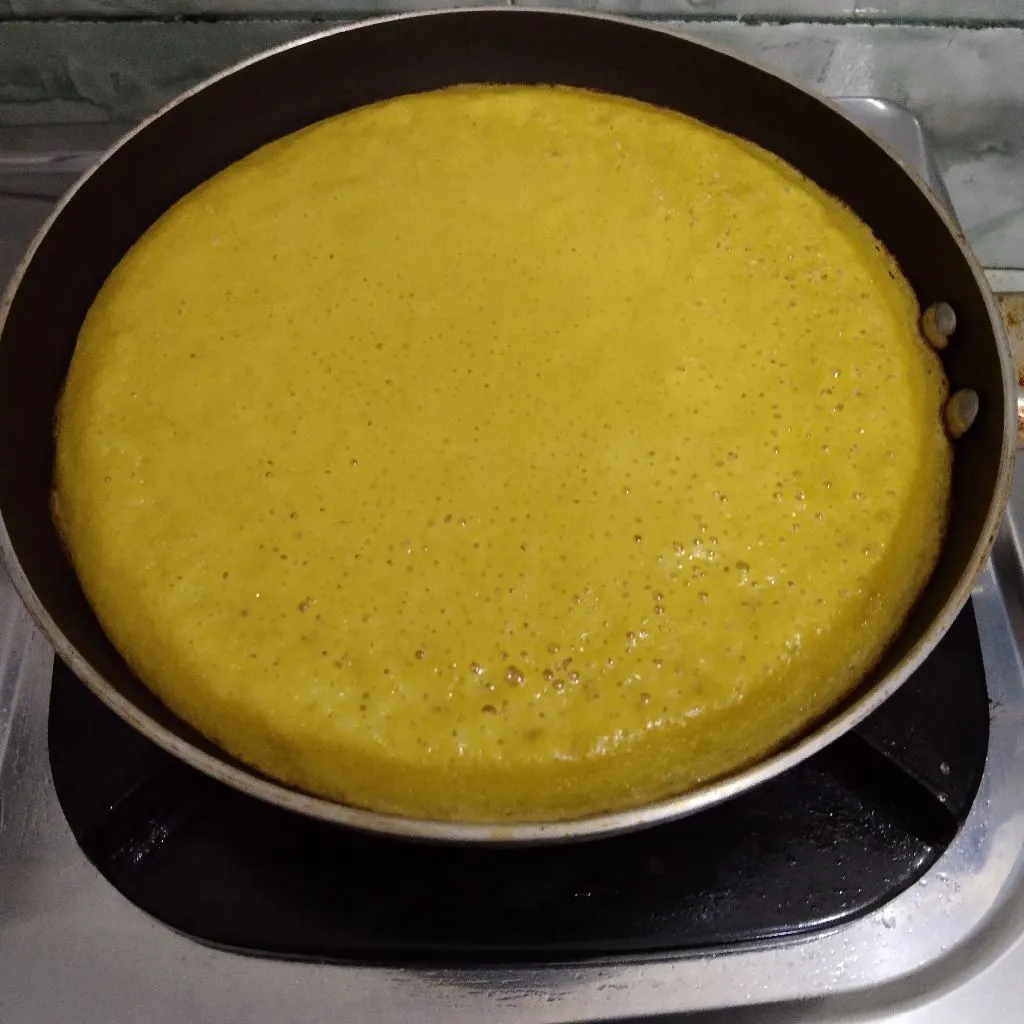 Step 7 Bika Ambon Teflon