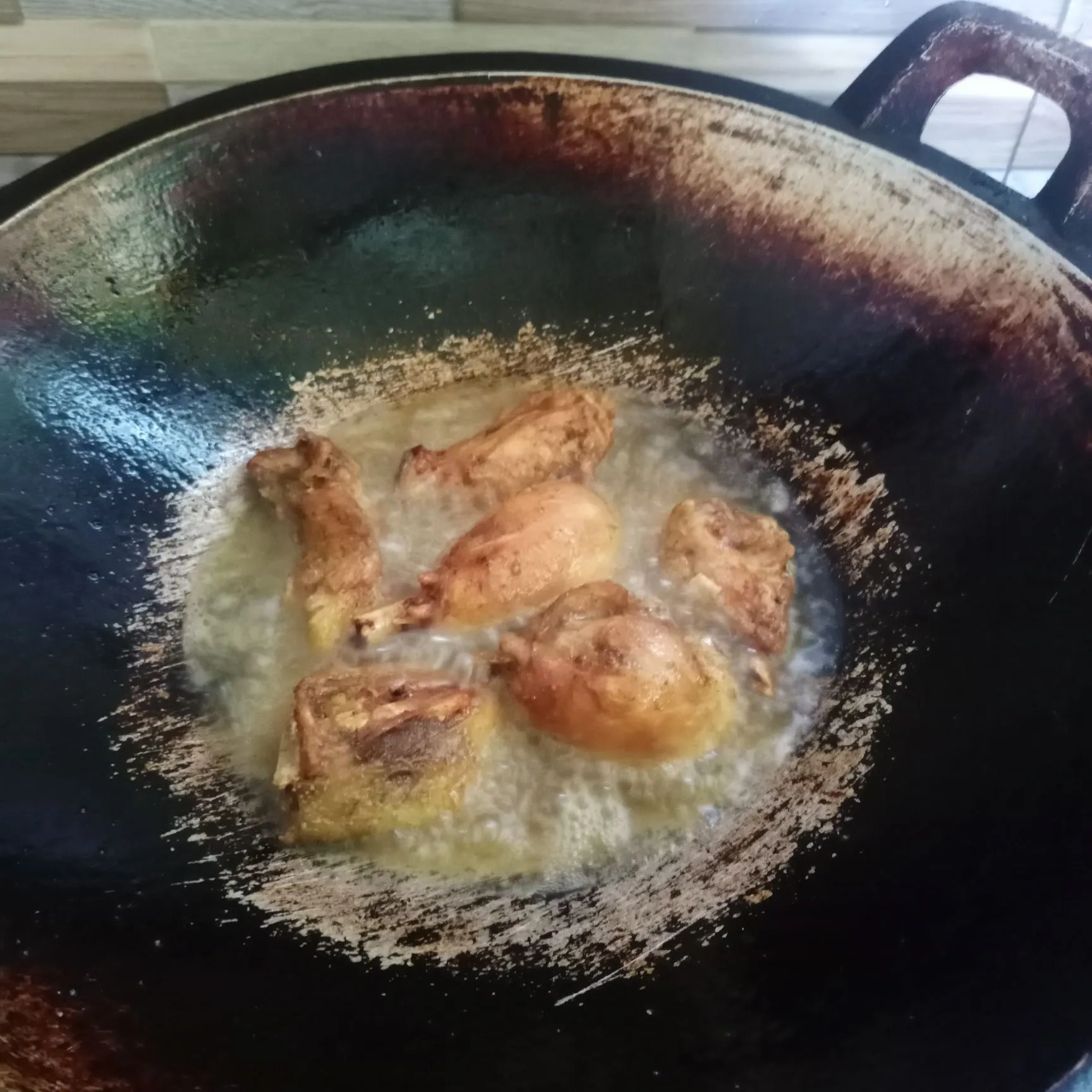 Step 6 Ayam Goreng Garing Bumbu Kuning