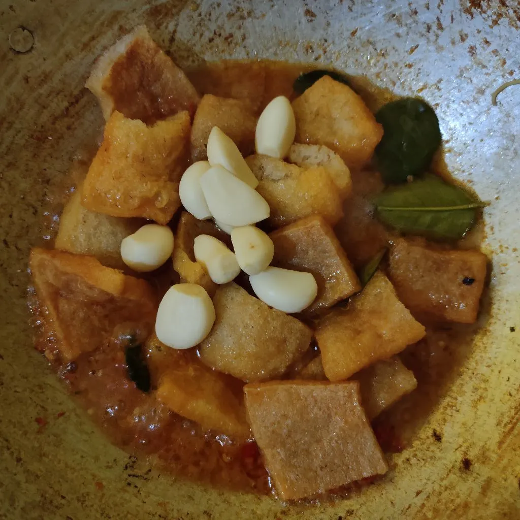 Step 5 Sambal Krecek Bawang Putih