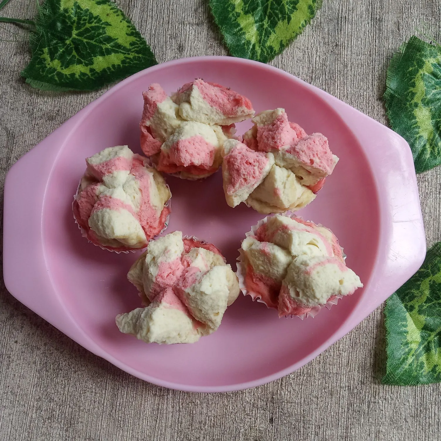Step 7 Bolu Kukus Air Kelapa