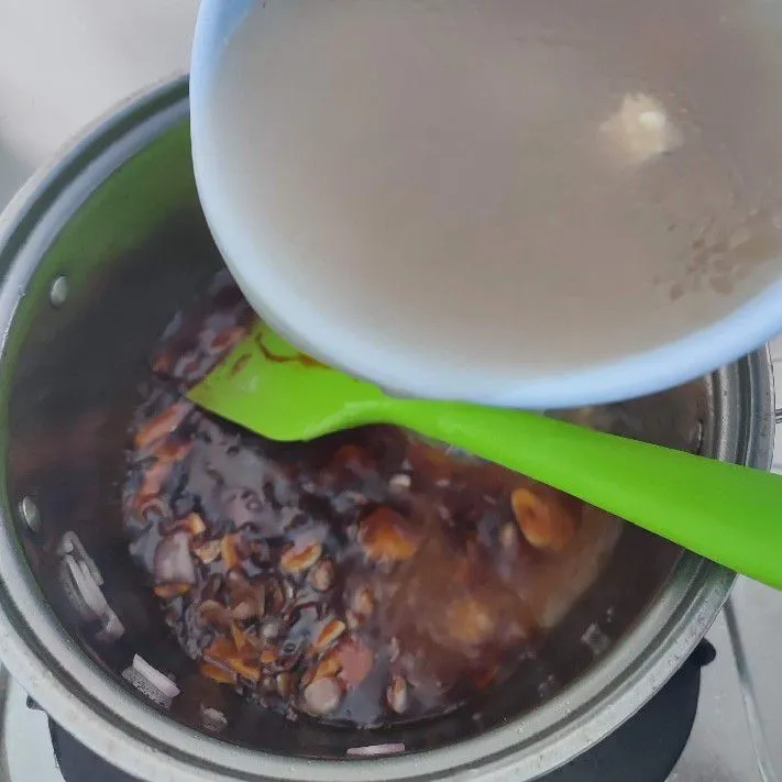 Step 6 Semur Bola Empal Daging Tahu Goreng