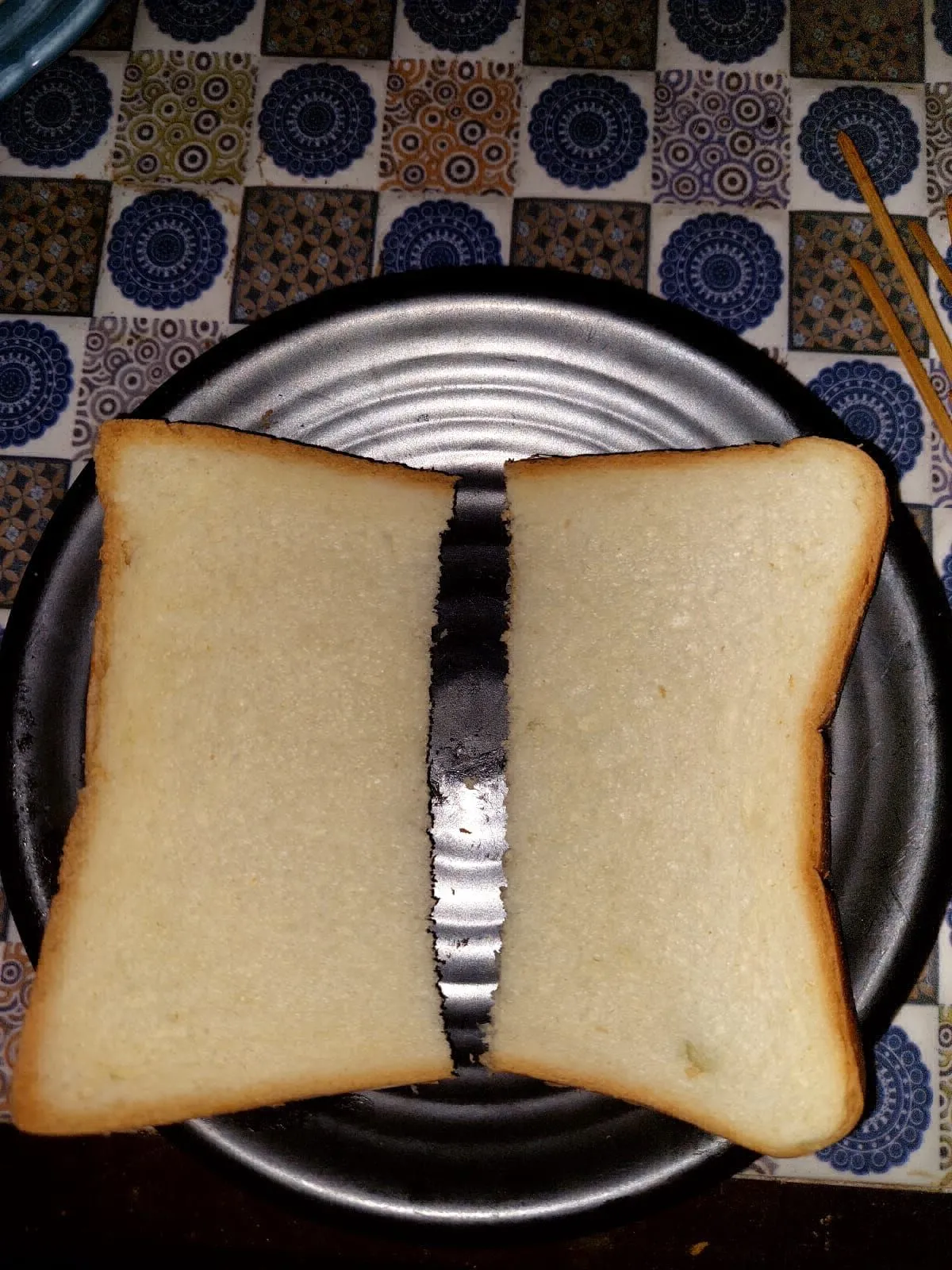 Step 1 Sandwich Sosis Telur