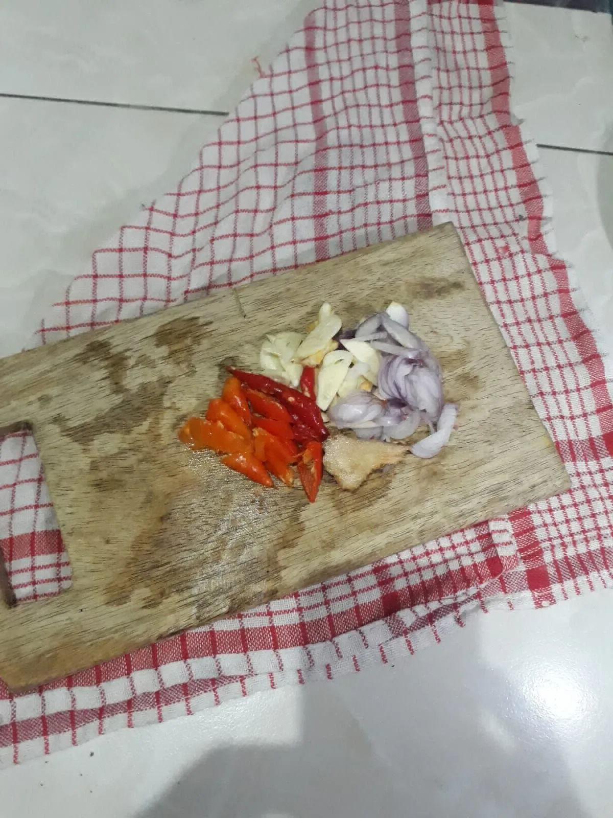 Step 2 Tumis Ampela Ayam Suwir