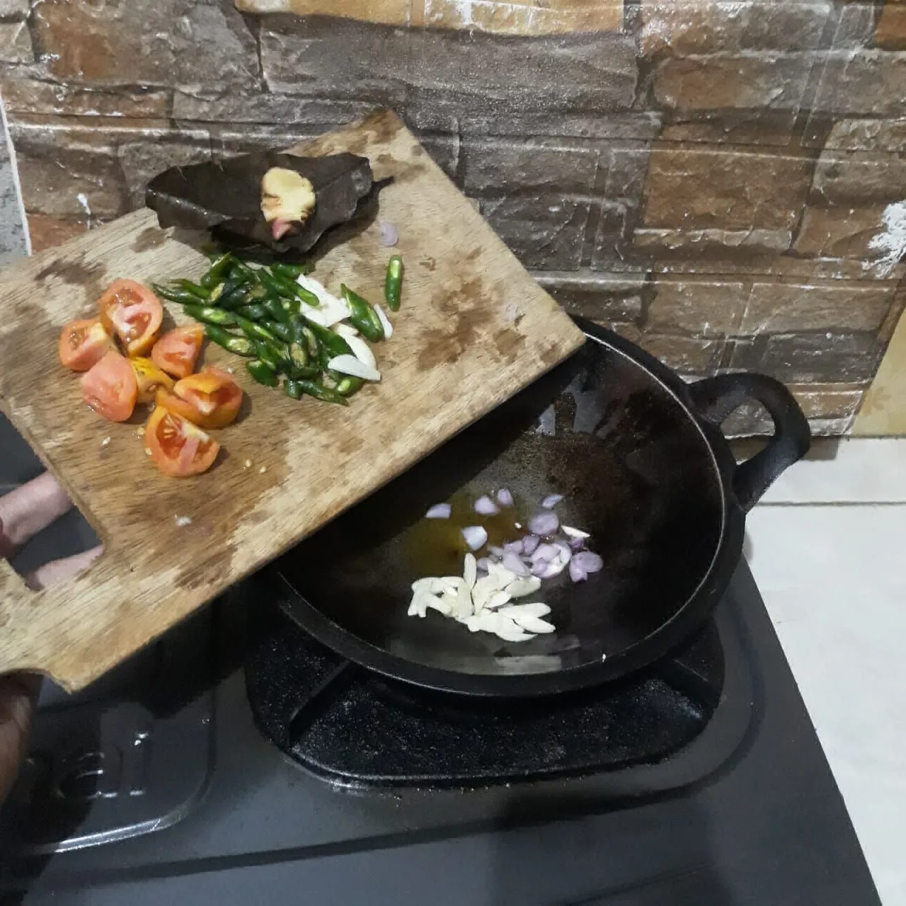 Step 3 Ikan Panggang Cabai Ijo