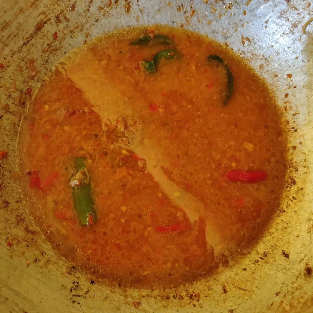 Step 4 Sambal Krecek Bawang Putih