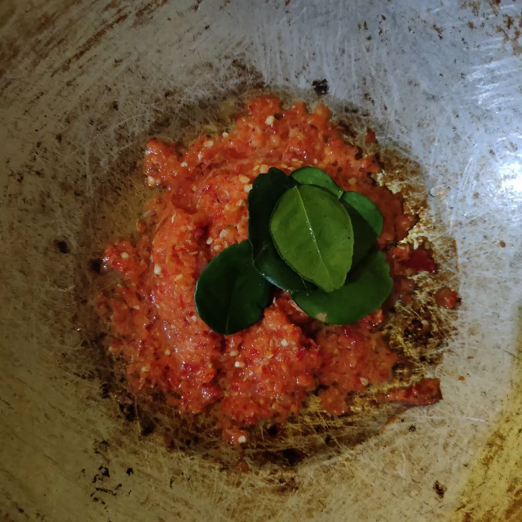 Step 3 Sambal Krecek Bawang Putih