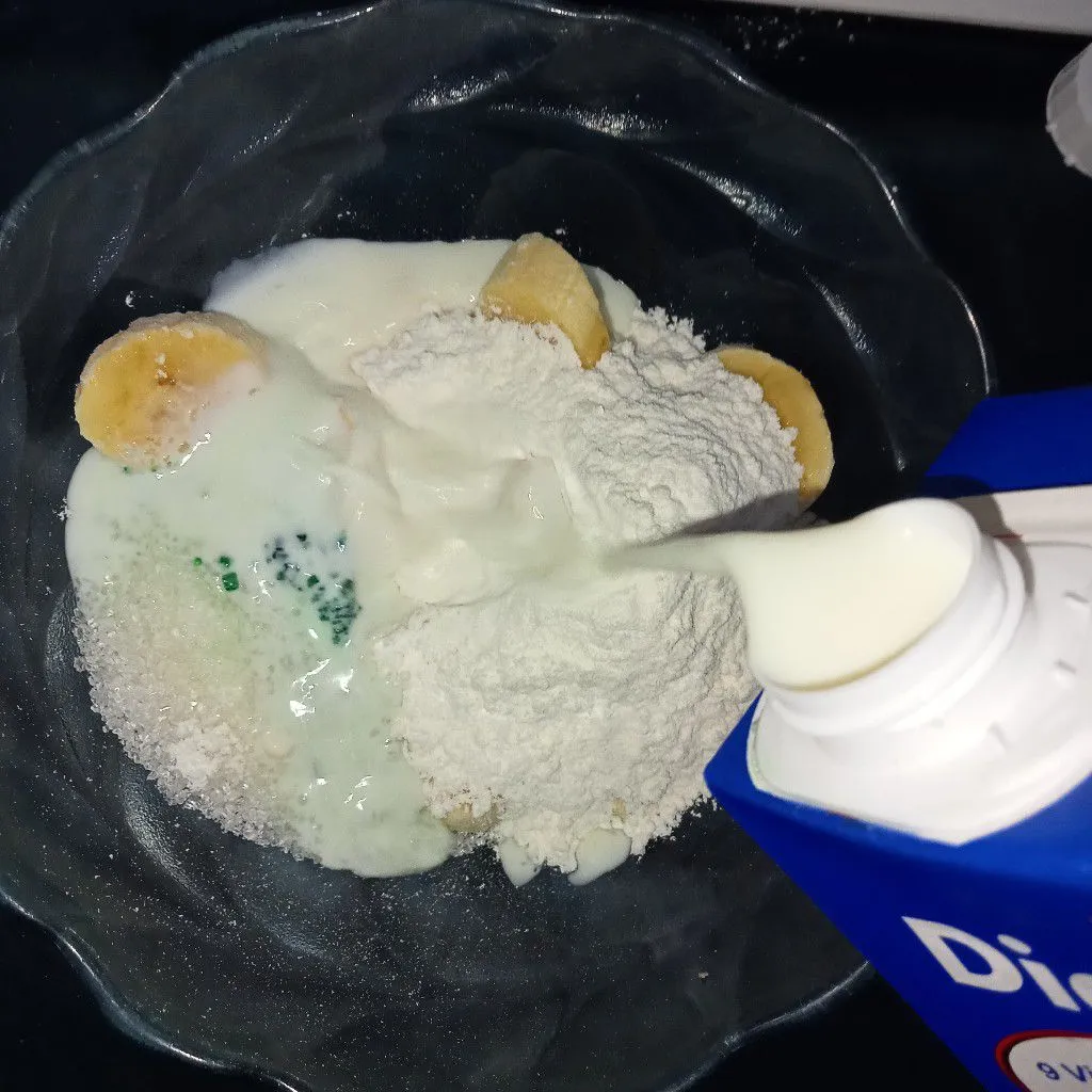 Step 3 Pisang Goreng Pandan Lembut