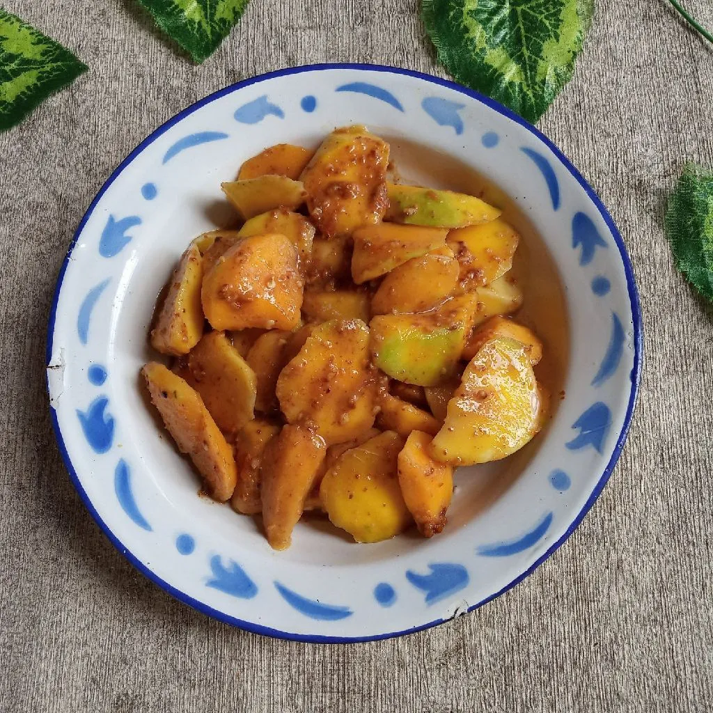 Rujak Mangga Podang Gula Aren