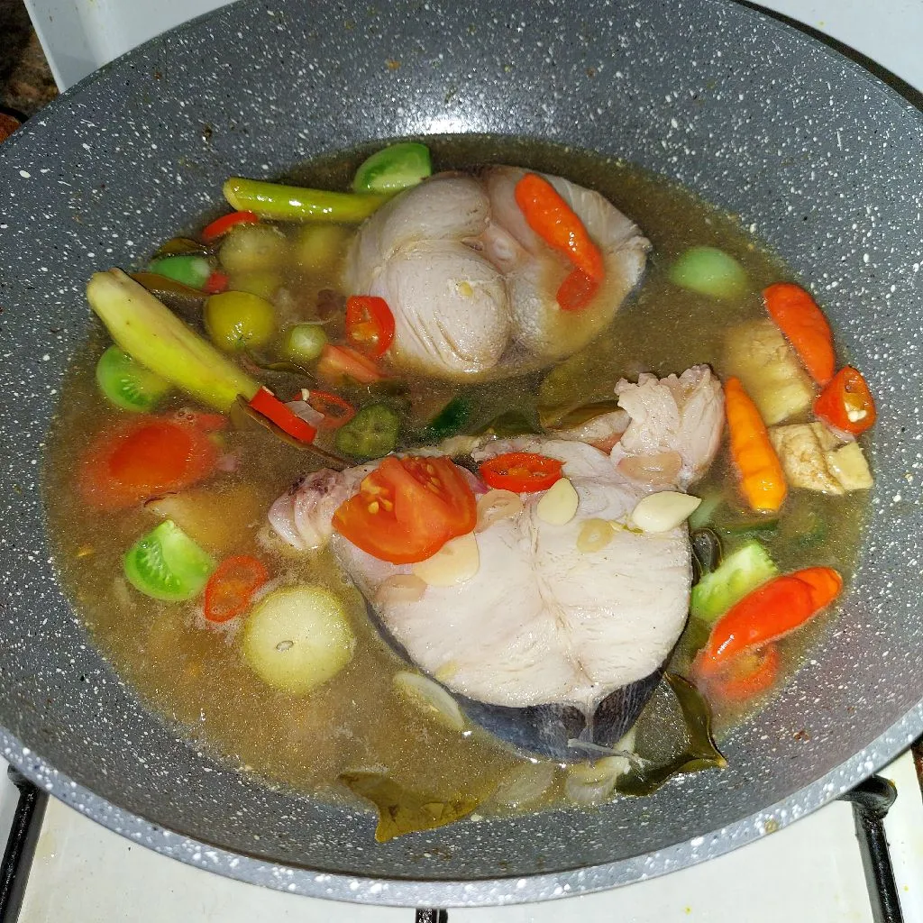 Step 4 Asem-Asem Ikan Tenggiri