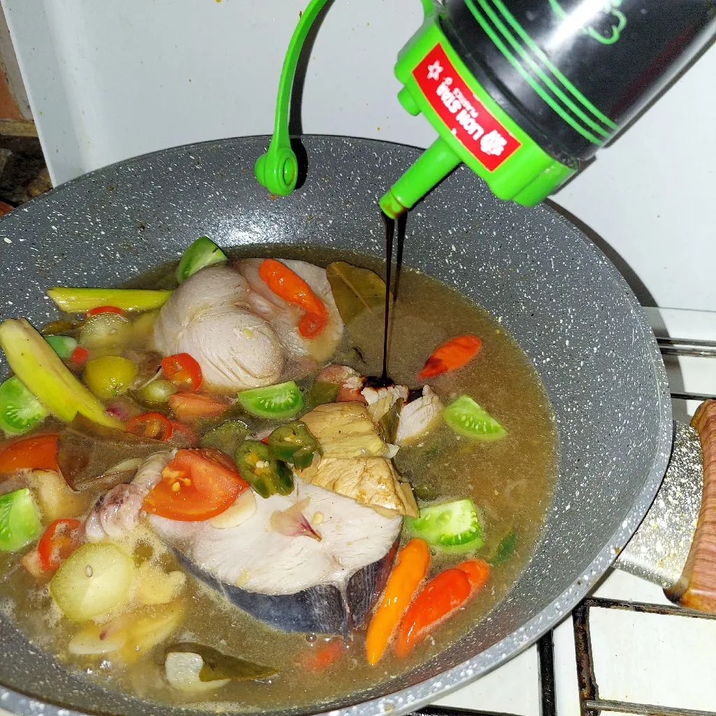 Step 5 Asem-Asem Ikan Tenggiri